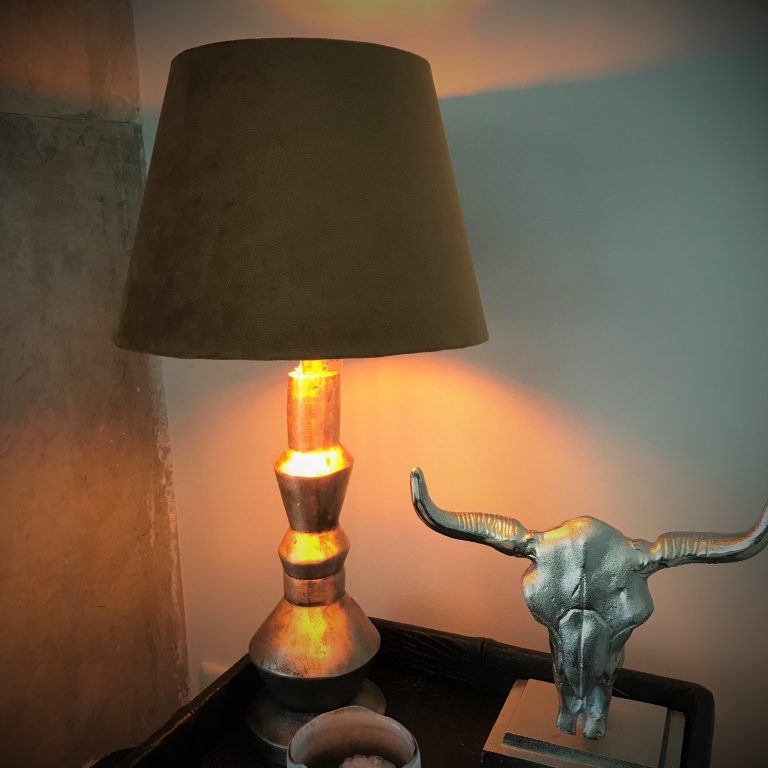 Gouden Struisvogel Lamp Franz Josef Warm &amp; Sfeervol Wonen