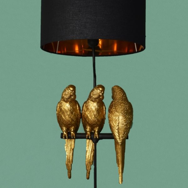 Gouden Papegaai Lamp Timmy Tommy Tammy Warm &amp; Sfeervol Wonen